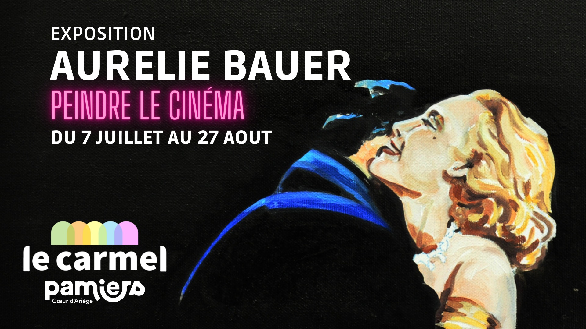Logo Aurelie Bauer - Peindre le cinéma