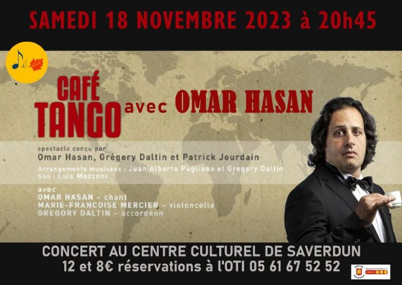 Café Tango avec Omar Hasan