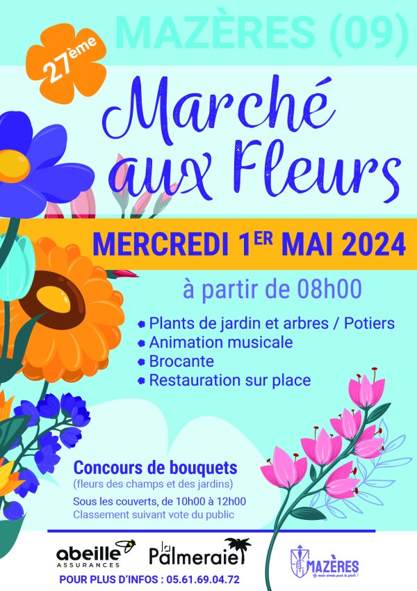 Logo March aux Fleurs