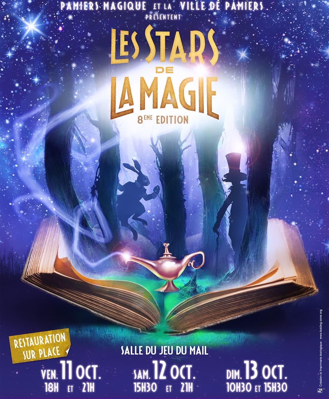 Logo Festival  Les Stars de la Magie 